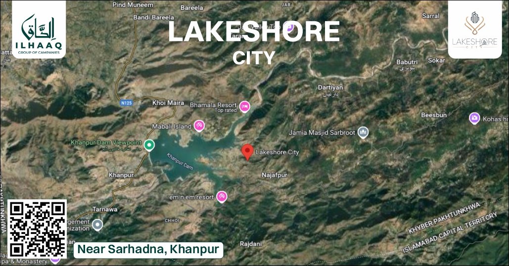 map of lakeshore city
